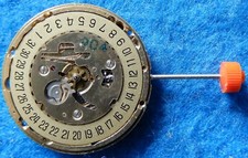 PUW 2401-2431 quartz watch movement with date.