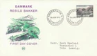 Denmark 1972 Nature Protection FDC Copenhagen cancel typed VGC