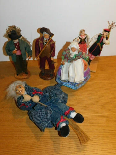 Fèves de santons et crèches de collection métier