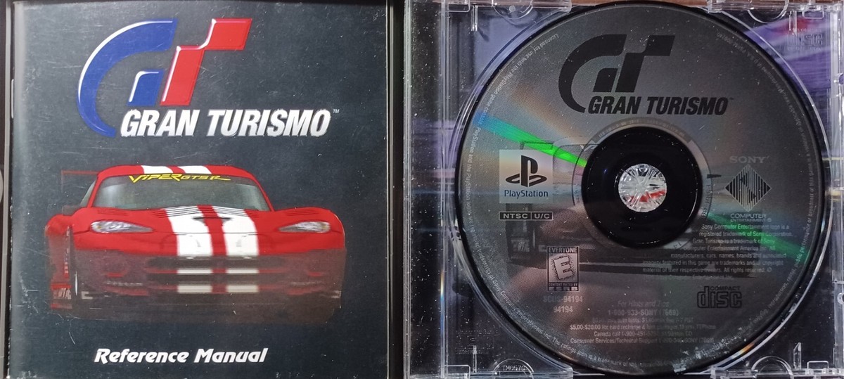 Gran Turismo for PlayStation Greatest Hits (1997) VG Condition - Main Image