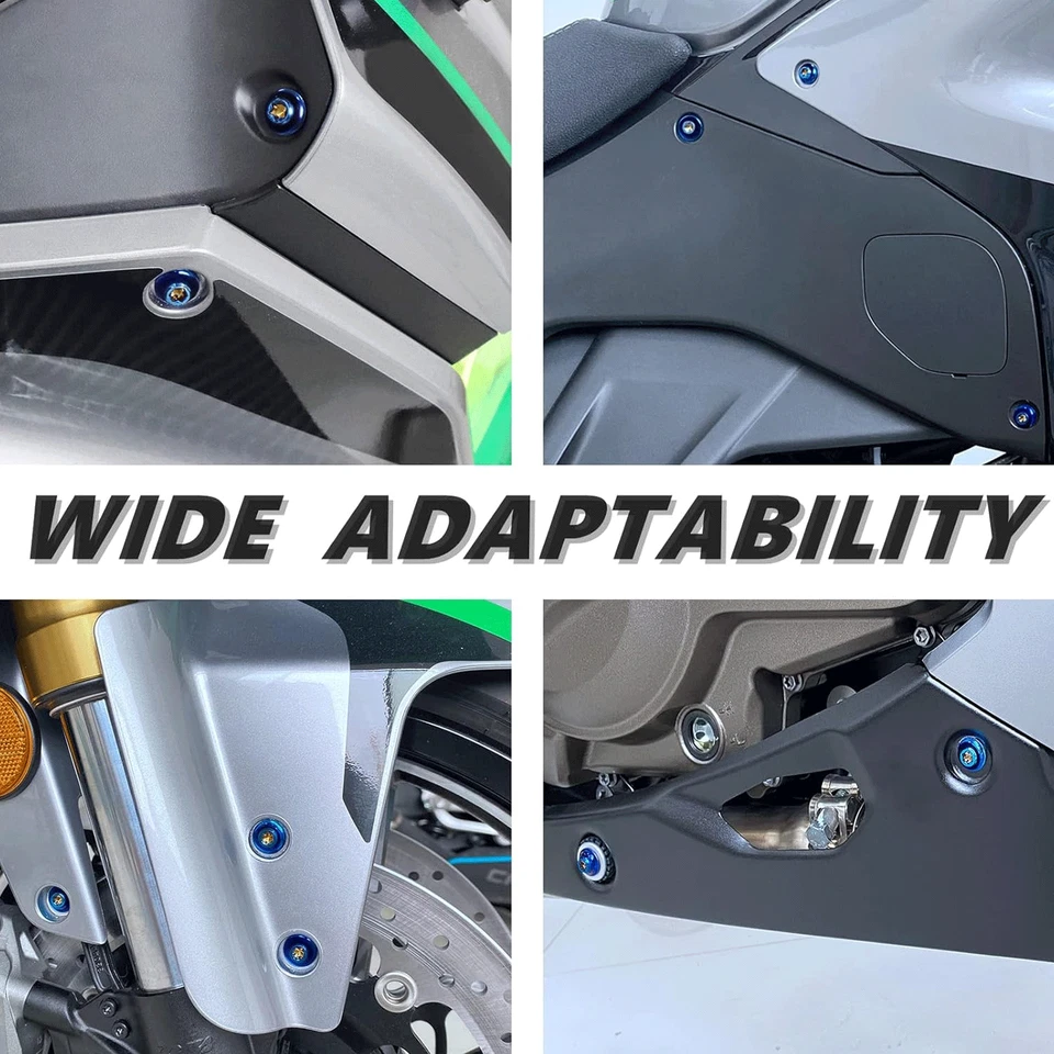 Kit completo de tornillos de carenado de acero inoxidable para BMW R1150RT R1100RT 1996-01 Foto 2 de 4