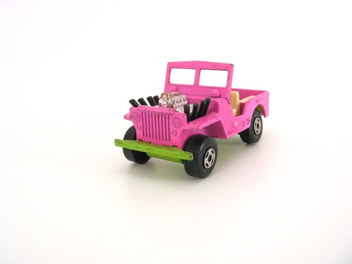 Matchbox Superfast ~ 1971/1972 No. 2 (b1) JEEP HOT ROD - Light Green Base - Picture 7 of 16