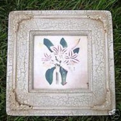 Frame decor mold Plaster concrete cement mould (Inside frame plain) 8''x8''x1/2''