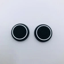 2pcs Black / White Analog Stick Controller Thumb Cover Thumbstick Xbox One PS4 5