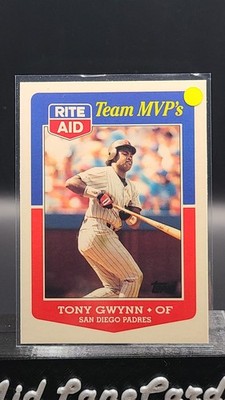 1988 Topps Rite Aid Team MVP's - Tony Gwynn #11