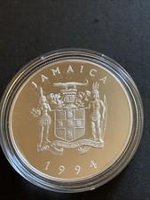 1994 Jamaica Royal Wedding Twenty-Five Dollars 28.28 g Silver .925 92.28 per troy oz