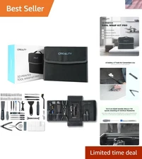 74-Piece 3D Printer Tools Kit with Precision Nozzle Cleaner for All FDM Printers