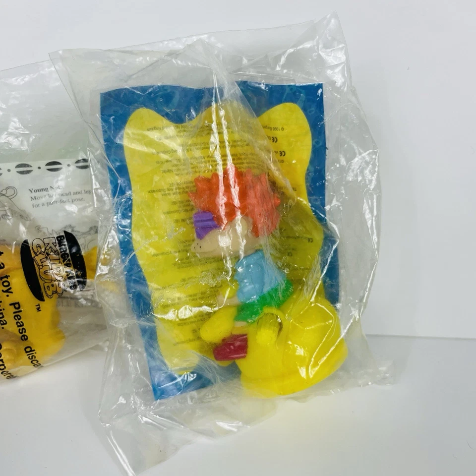 3 винтажных игрушки для детского питания 90-х Burger King лот товаров MIP Rugrats Gargoyles Lion King - Изображение 4 из 4