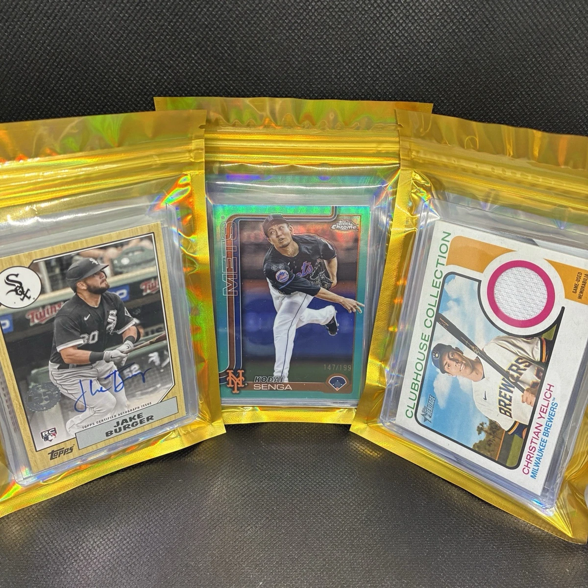 Seattle Mariners Baseball Autographed Sports Trading Cards