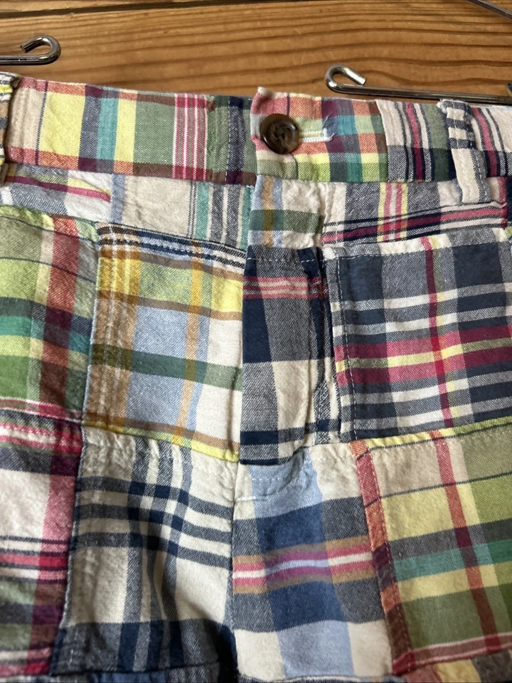 Boys Brooks Brothers plaid patchwork all over size 14 - Image 3 of 4