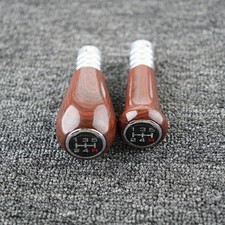 Stylish Wood Grain Shift Knob 5 Speed with Complete Installation Parts