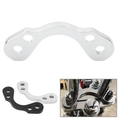 Springer Handlebar Tree Adapter Top Clamp 3.5'' Wide Riser For Harley DNA Paughco