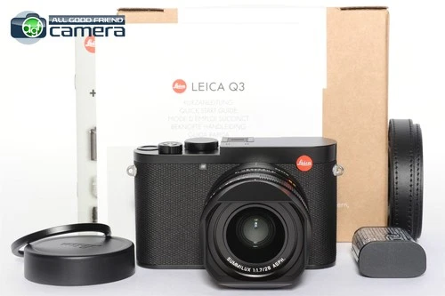 Leica Q3 28 Digital Camera Black 19080 w/Summilux 28mm F/1.7 Lens *BRAND NEW*