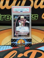 2024 Bowman Chrome U Thomas Castellanos Black Refractor Auto /10 PSA 9 FSU