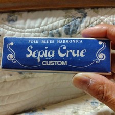 SepiCrue Folk Blues Harmonica Custom