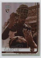 2019 Topps Chrome Sepia Refractor Aramis Garcia #129 fm0