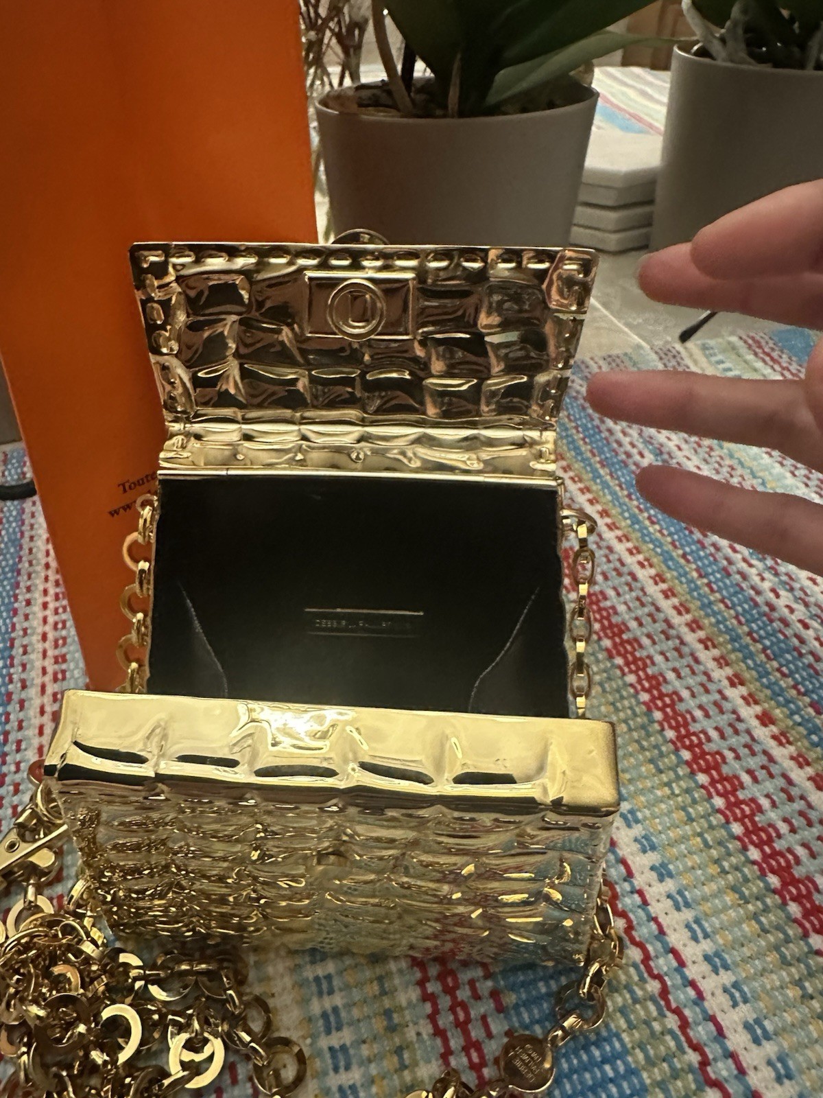 Small Vintage Debbie J Palmer 18K Gold Dipped - image 2