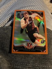 Margus Hunt 2013 Topps Chrome #109 Orange Refractors Cincinnati Bengals