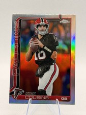 2025 Topps Chrome Kirk Cousins Refractor Falcons