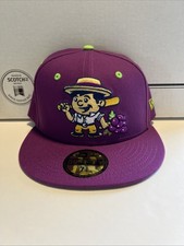 New Era Purple Vi-eros de Tri-City Copa De La Diversion 59FIFTY Hat Size 7 1/4