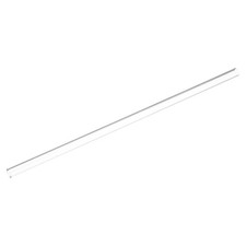 2pcs Clear Rigid Tubing Pipe 8mm 5/16" ID x 11mm OD 305mm Plastic Tube