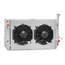 3row Aluminum Radiator Shroud Fan For 1996-2005 Chevy Astro Gmc Safari 4.3l V6