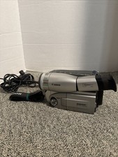 Canon ES8400V Hi8 8mm Video Camera Camcorder W/ Charger Powers On needs REPAIR