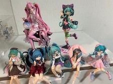 Hatsune Miku Figure Lot 7 Pieces Collectible Anime Figures Authentic Japan