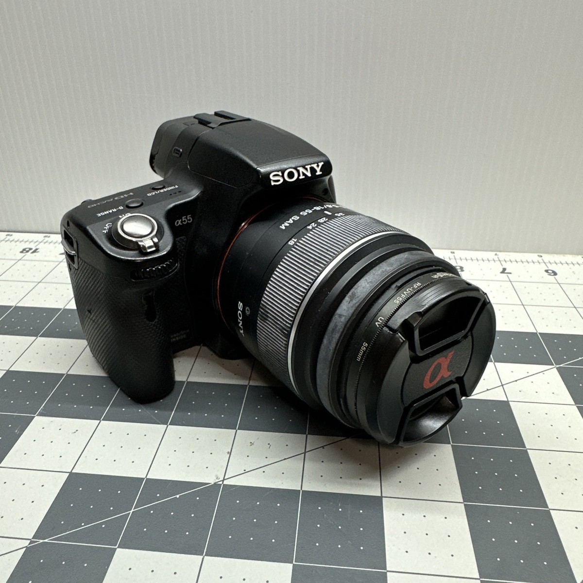【SONY】α55 SLT-A55V + 18-55mm + 55-200mm Sony SLT-A55V Alpha 55 16.2 MP Digital Camera 18-55mm Lens Tested