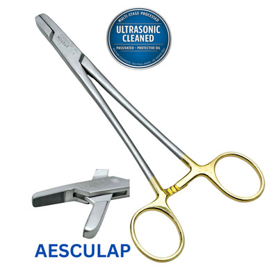 AESCULAP MD456R Berry Sternal Needle Holder, STR, TC, 185mm