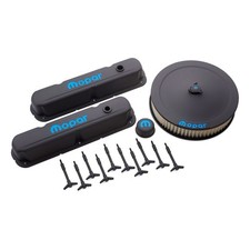 Proform Engine Dress Up Kit 440-758 Mopar Black Steel For Chrysler 273-360 La
