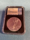 2017 $1 American .999 Silver Eagle NGC MS70 **First Day of Issue** Black Slab