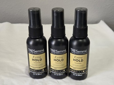 3X TREsemme EXTRA HOLD Non Aerosol 24 HR Frizz Control Hair Spray Travel 2oz-L-1