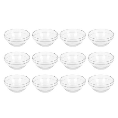 12Pcs Glass Facial Mask Bowls Essential Oil Bowl Salon Spa Supplies Mask Mixing