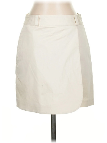 Banana Republic x Harbison Women Ivory Casual Skirt 2
