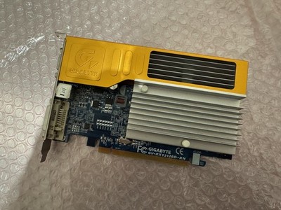 PCIe Grafikkarte GV-RX13128D-RH DVI VGA TV-Out ATI Radeon X1300 GPU 128 MB