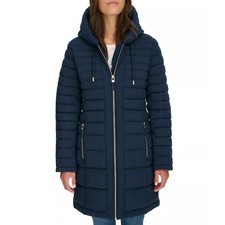 Tommy Hilfiger Womens Hooded Packable Puffer ...