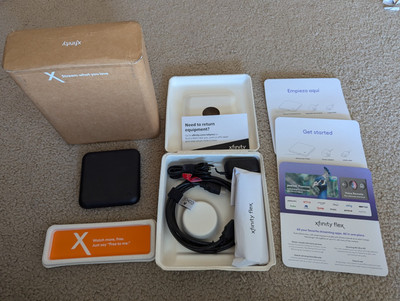 Xfinity XiOne-SC(B) - Streaming Device TV Box SCXI11BEIBCO - Unused Complete 