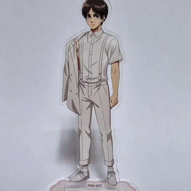 Attack on Titan Eren Yeager White Cosplay Acrylic Stand