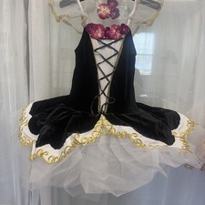 Extra Large Child, Beautiful Black And White Ballet, Tutu Revolution Dancewear