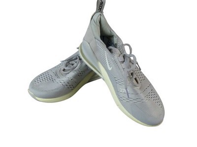 Nike Air Max 270 Herren Schuhe Sneaker EU 41 UK 8 grau Mesh Turnschuhe (21535)