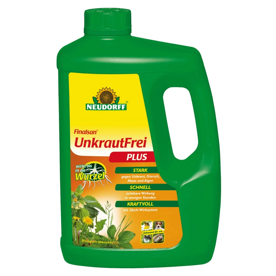 NEUDORFF Finalsan UnkrautFrei Plus 2x 2 Liter Unkrautvernichter Bekämpfung - Bild 4 von 4