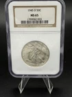 1945 D Walking Liberty Half Dollar NGC MS 65 Denver Mint Silver