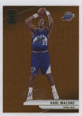 2023-24 Donruss Elite Orange Karl Malone #87 HOF 0jv5