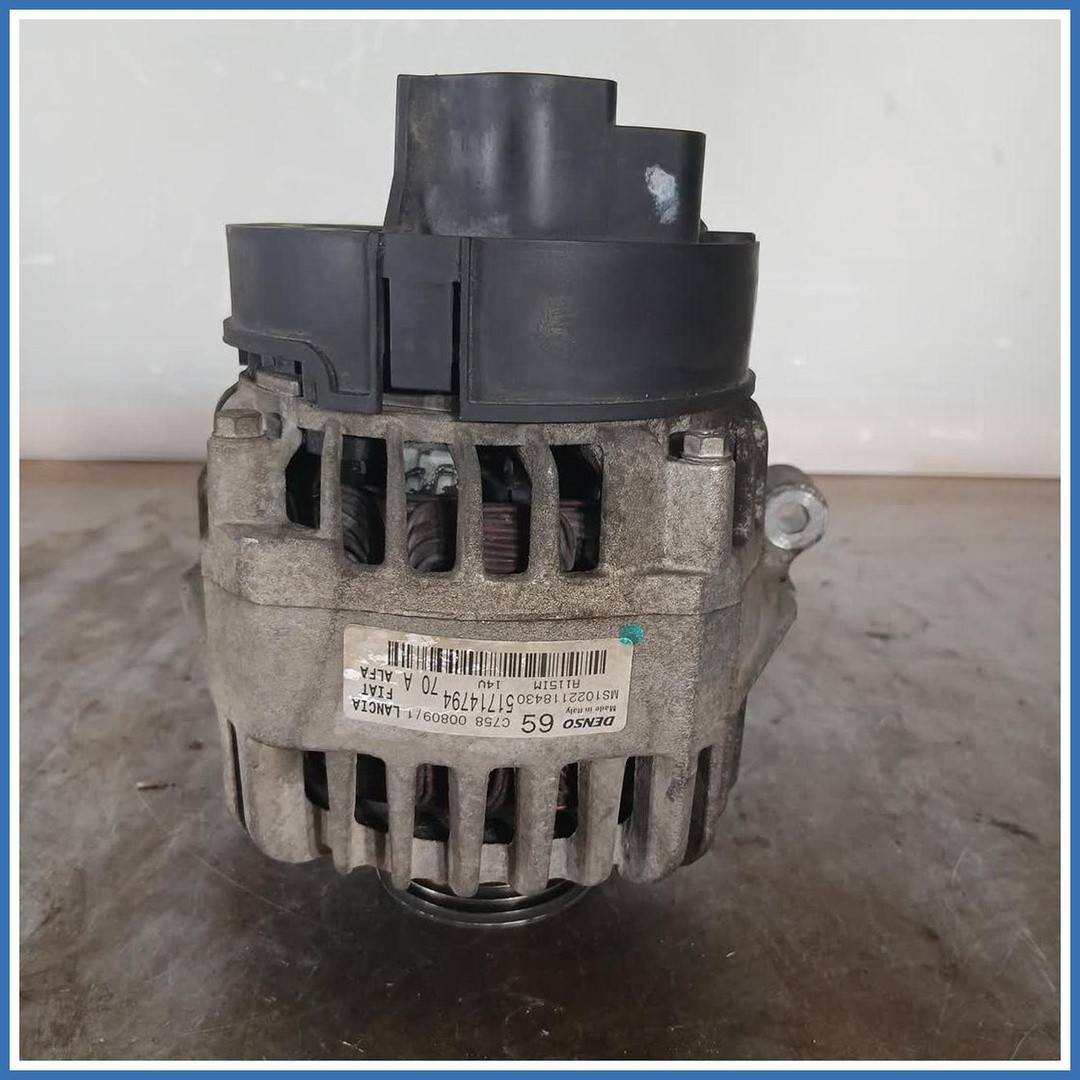 Alternatore Denso MS1022118430 Fiat Grande Punto 51714794 2009 2013 Usato