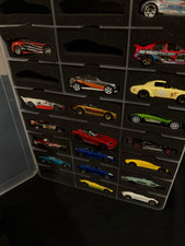 Hot Wheels Open Cars Display Case   48 Slots with Protective Foam Insert NO CARS