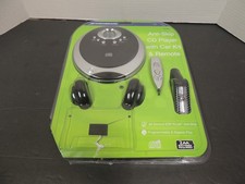 Vintage Durabrand Portable Cd Player CD-895 With Car Kit And Remote NOS