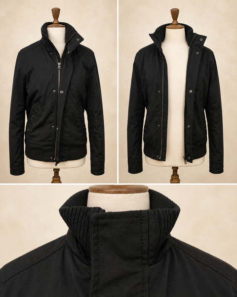 French Connection Black Padded Winter Jacket — Size S