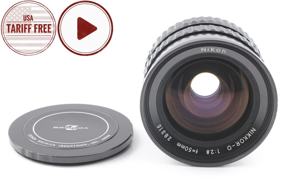 [Exc+5] Nikon Nikkor O C 50mm F/2.8 Lens For Zenza Bronica S S2 EC TL From JAPAN - Image 3 of 4