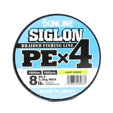 Sunline P.E Line X4 Siglon 1800M P.E 0.5 8LB Lime Green (0833)